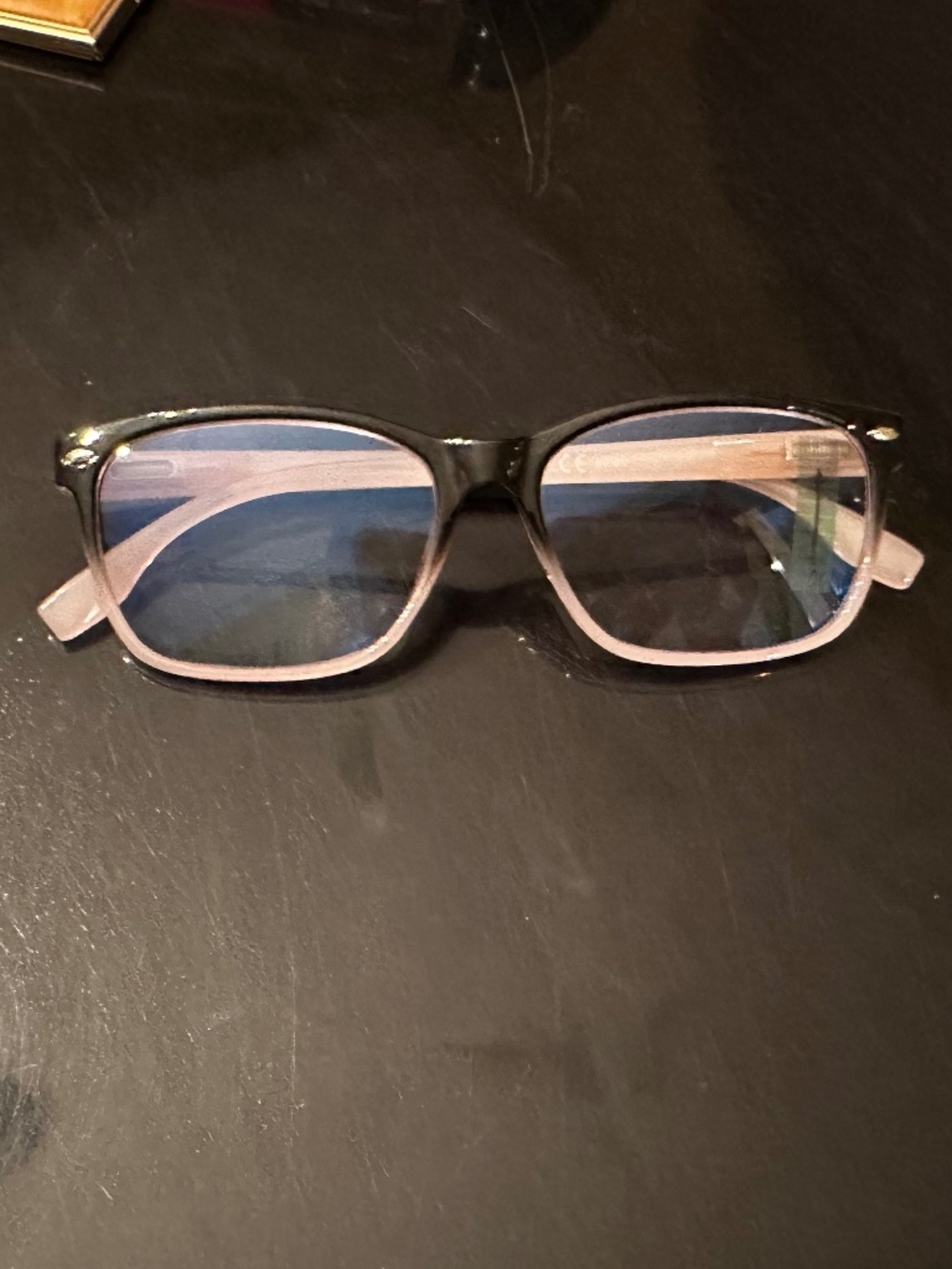 Multifocal Progressive 1.0 - 2.0 Reading Glasses For Women Purple Ombre frames